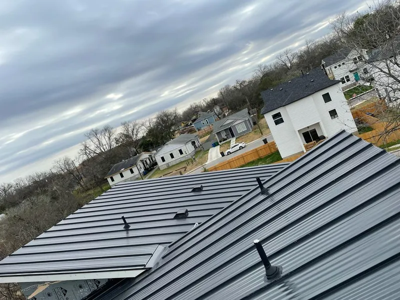 Standing seam metal roof panels with vents for Skylight Repair in North Haledon